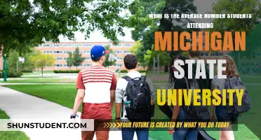 Michigan State University's Student Population: Average Attendance Numbers