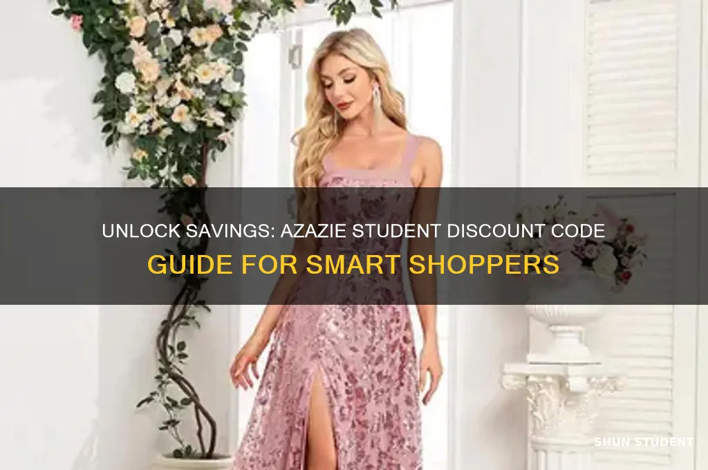 what is the azazie student discount code