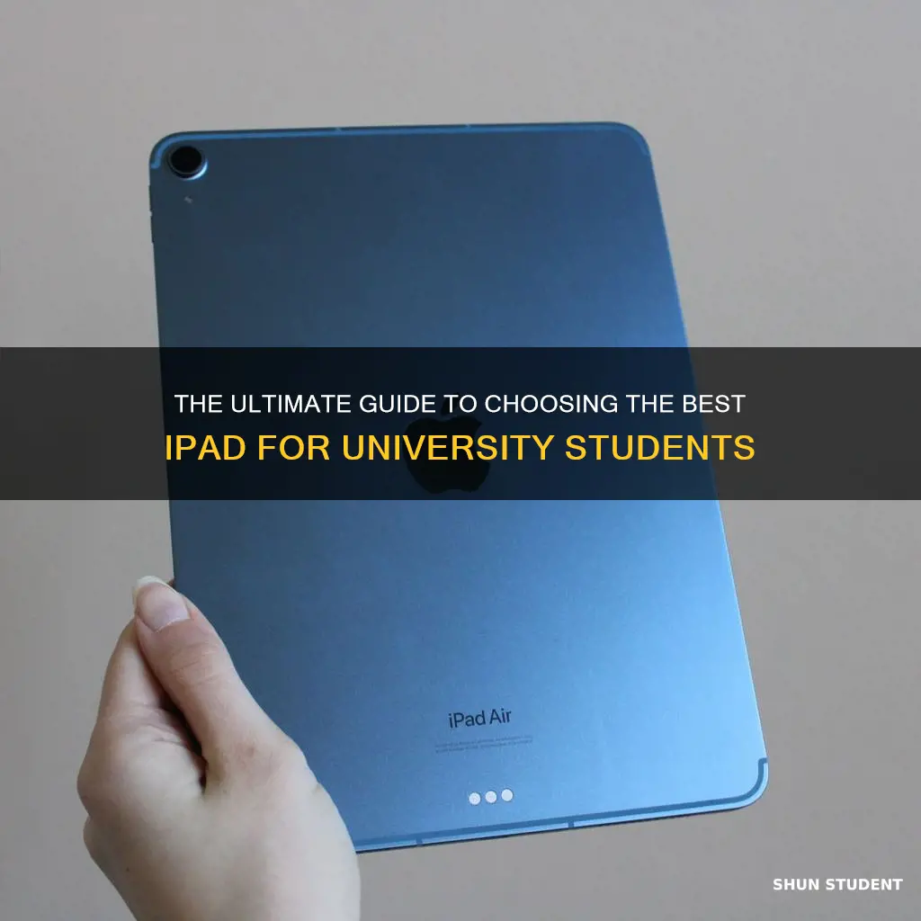 what is the best ipad for university students