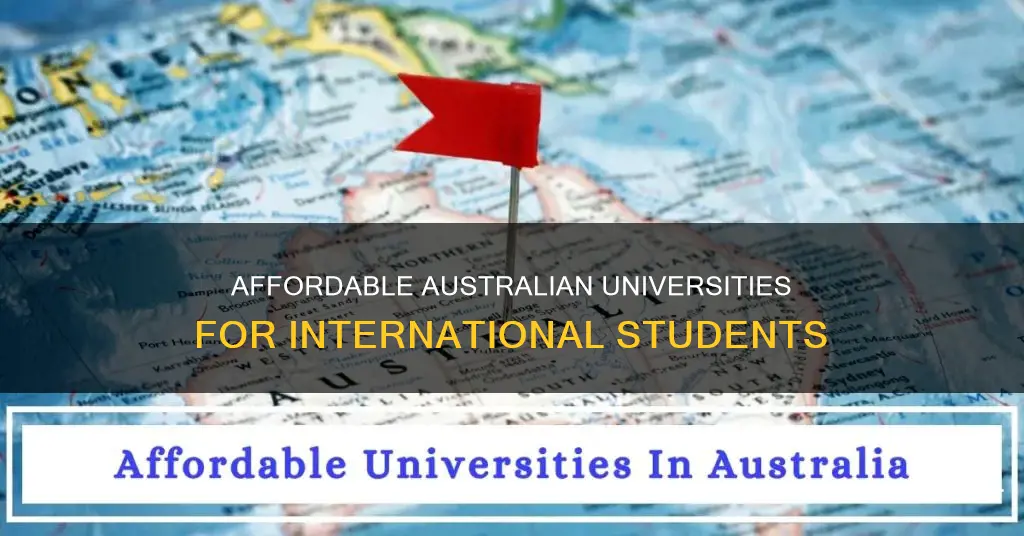 what is the cheapest university in australia for international students