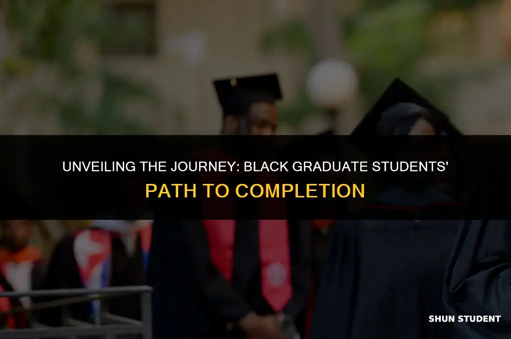 what is the completion rate of black graduate students