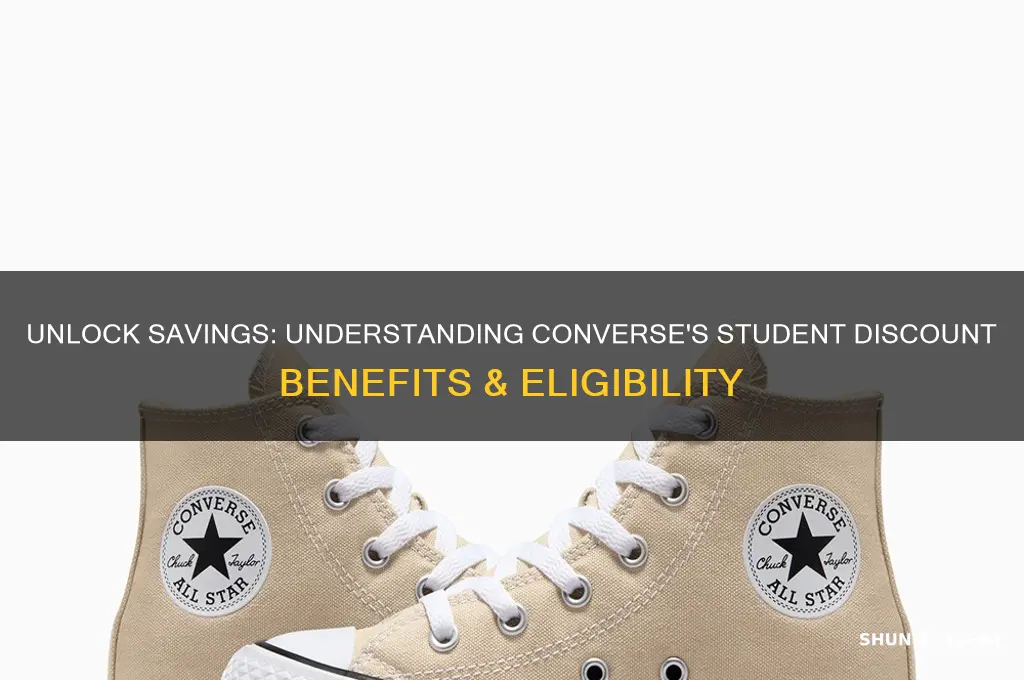 what is the converse student discount