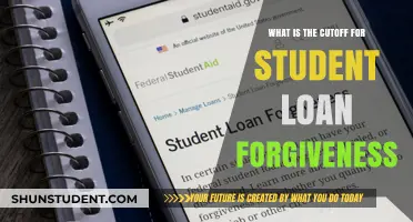 Understanding the Cutoff Criteria for Student Loan Forgiveness Programs