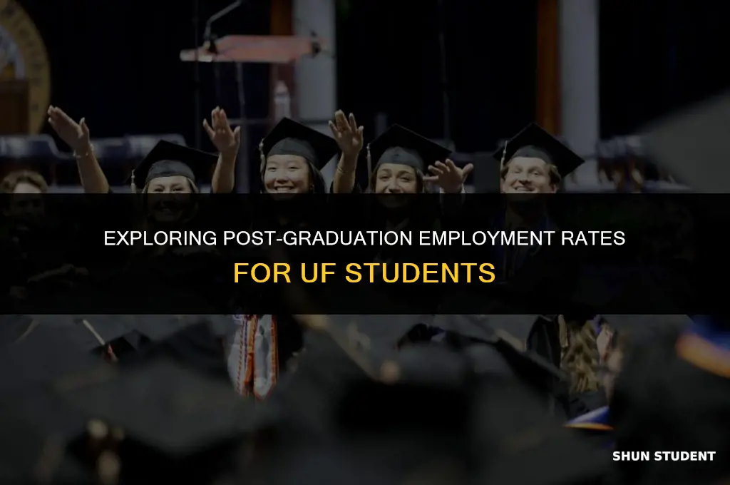 what is the employment rate for uf graduation students