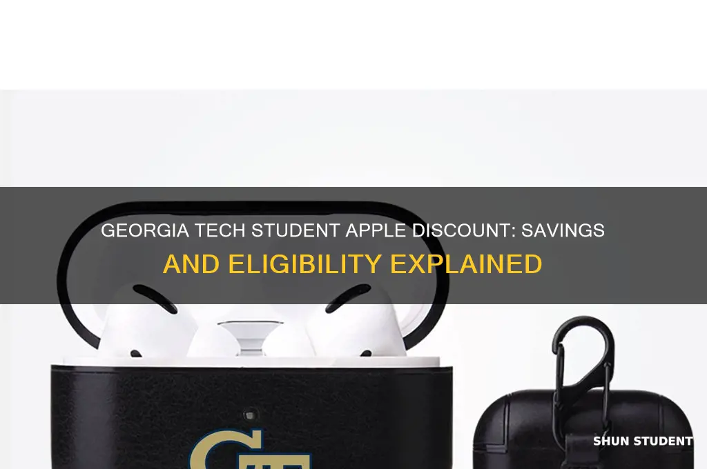 what is the georgia tech student discount for apple