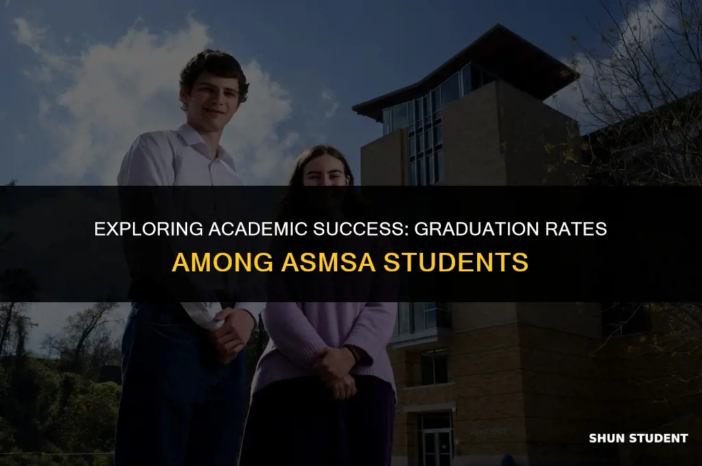 what is the graduation rate for asmsa students