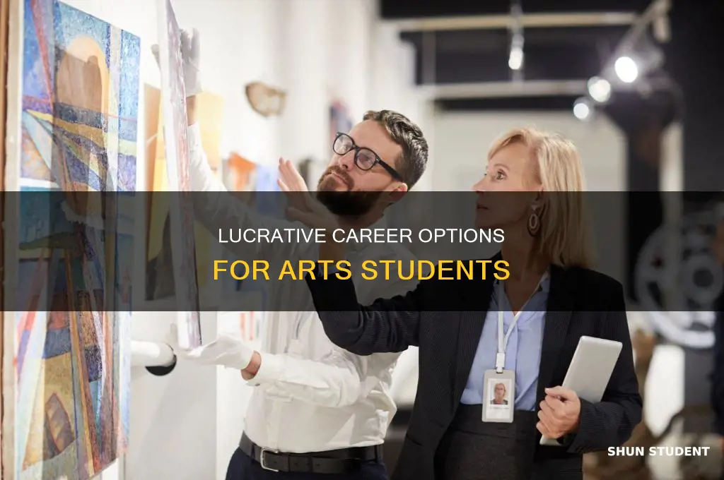 what is the highest paying job for arts students