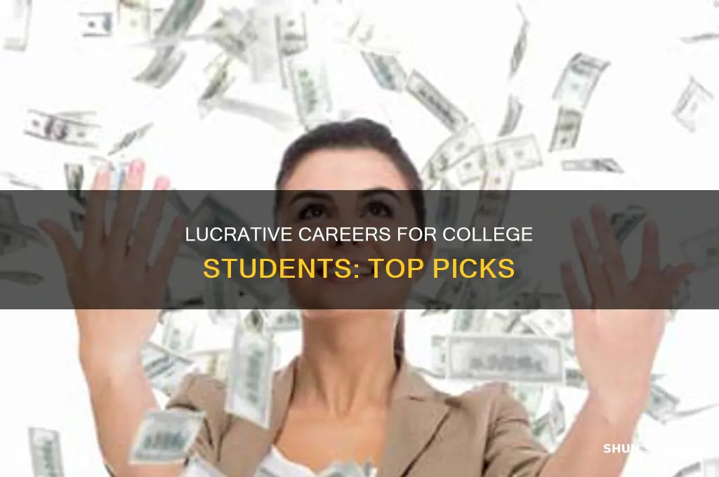 what is the highest paying job for college students