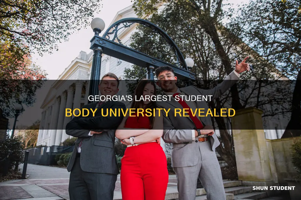what is the largest student body university in georgia