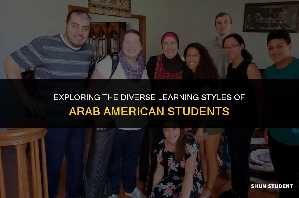 what is the learning style of arab american students