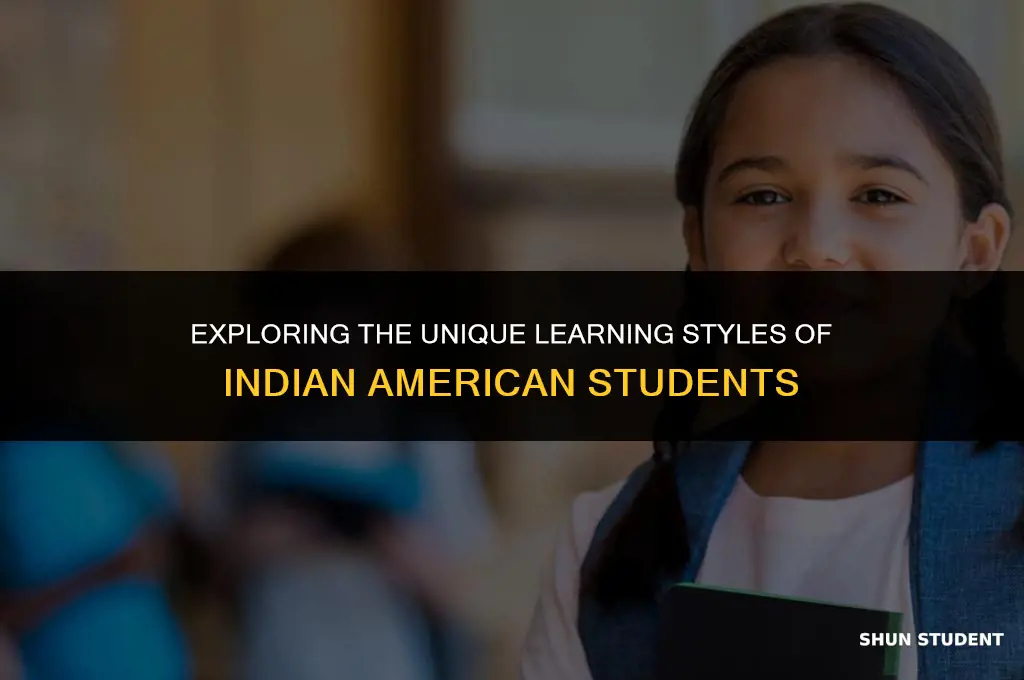 what is the learning style of indian american students