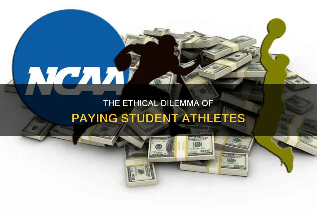 what is the main ethical issues of paying student atheltes