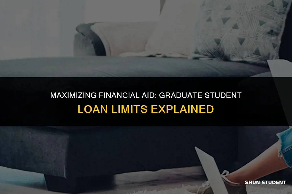 what is the max for graduate student federal student loans