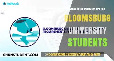 Bloomsburg University's Minimum GPA Requirements Explained