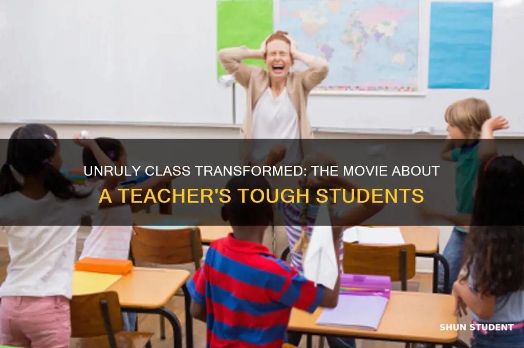 what is the movie where the teacher teaches bad students