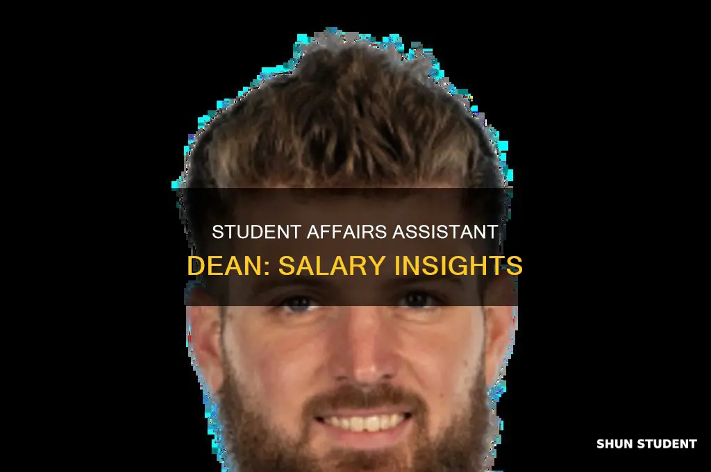 what is the pay for assistant dean for student affairs