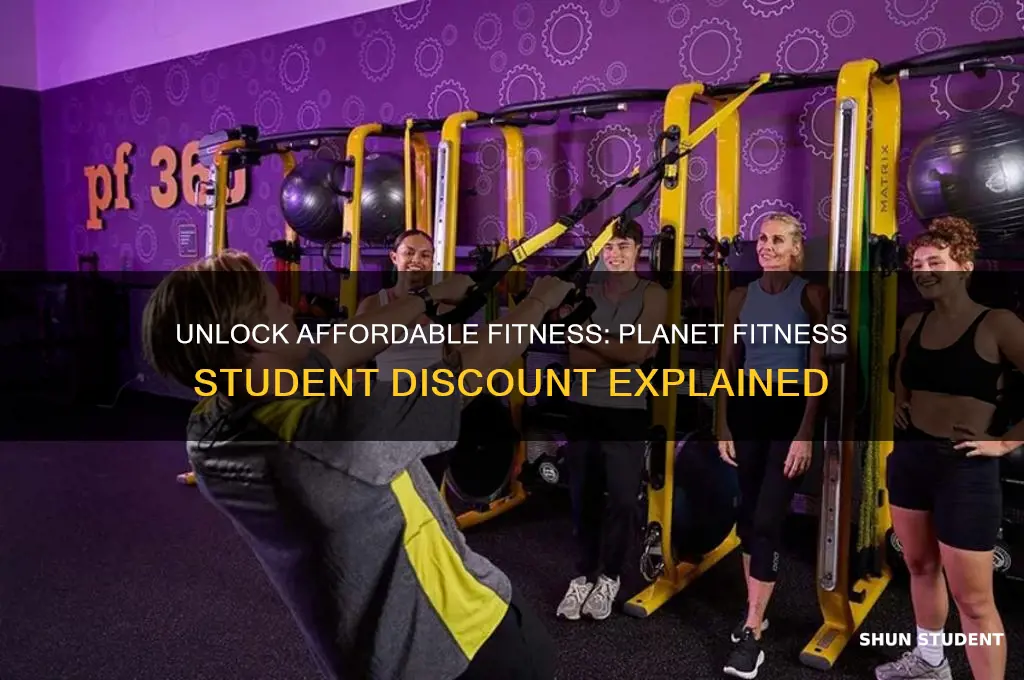 what is the planet fitness student discount
