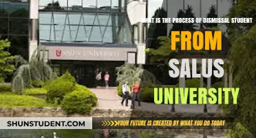 Understanding the Dismissal Process: A Student's Guide to Salus University's Policies