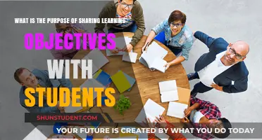 Empowering Students: The Impact of Sharing Learning Objectives