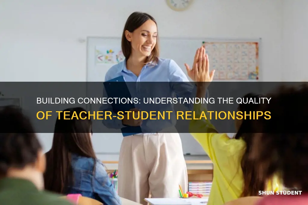 what is the quality of the teacher-student relationship