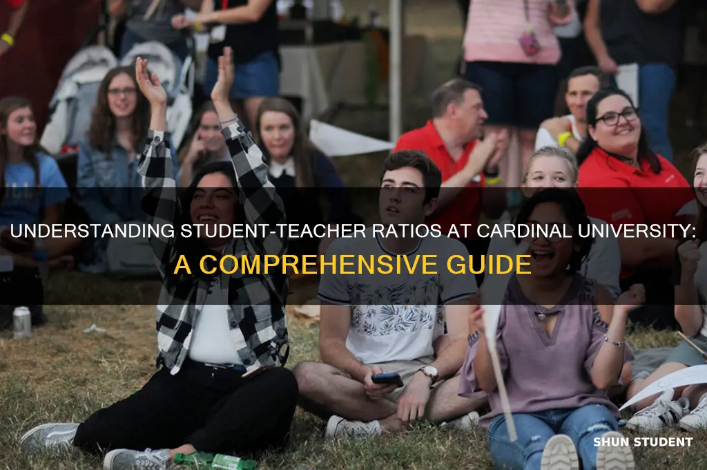 what is the ration of student teacher at the cardinal