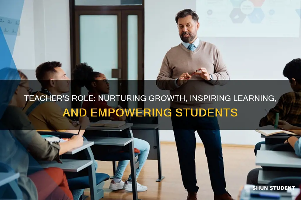 what is the responsibility of the teacher to the students