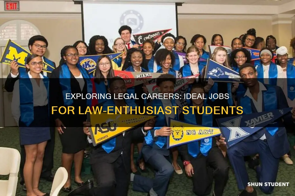 what is the right job for students interested in law