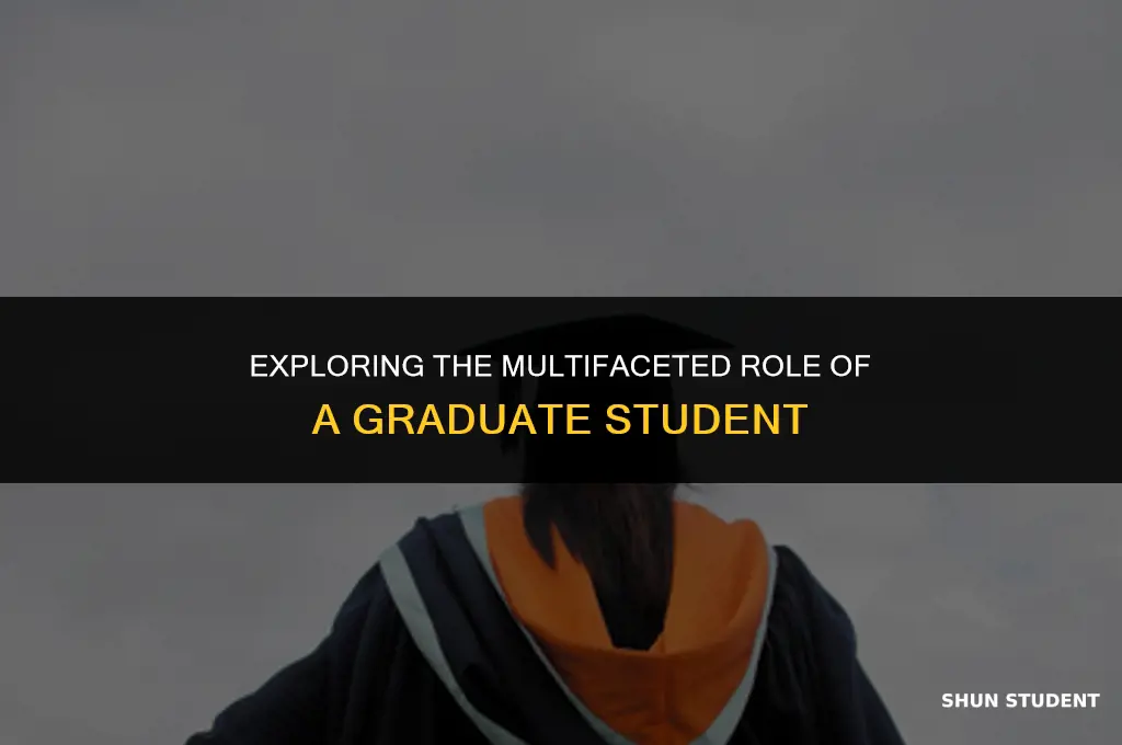 what is the role of a graduate student