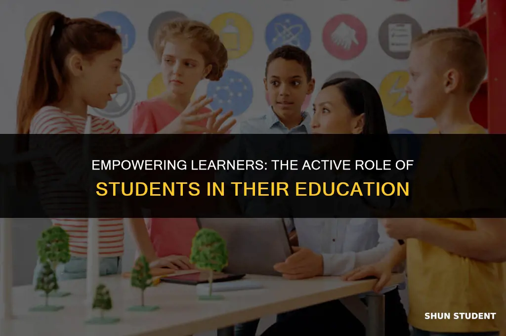 what is the role of the student in their learning