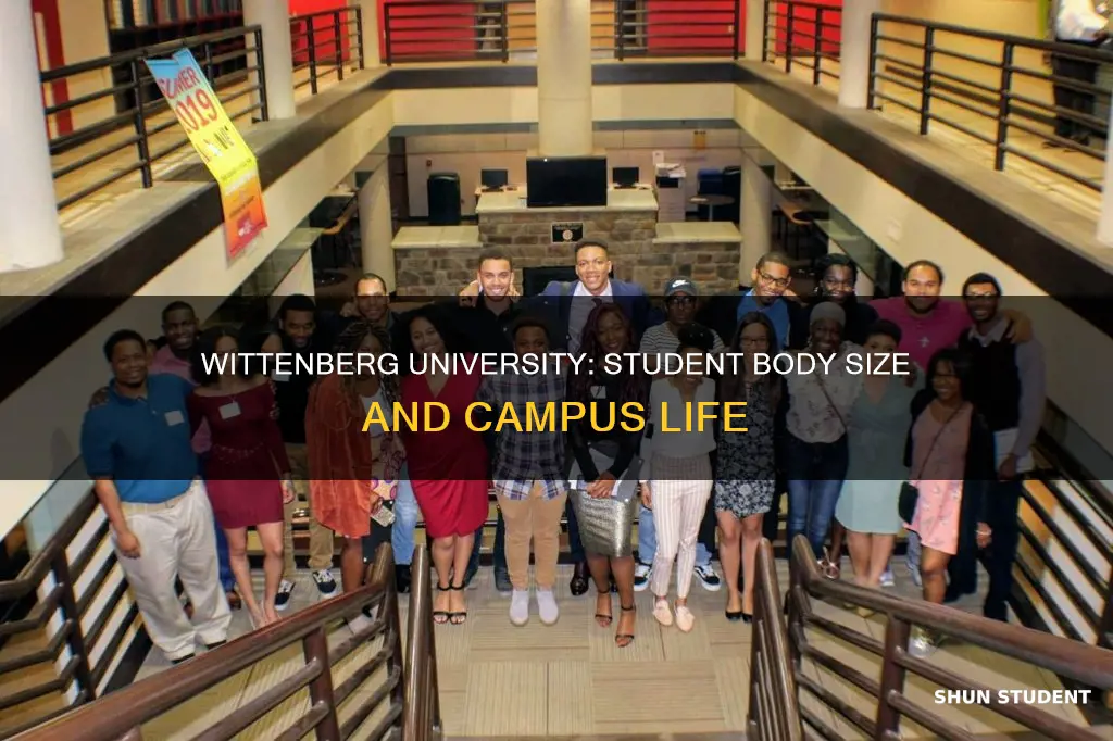 what is the size of wittenberg university student body