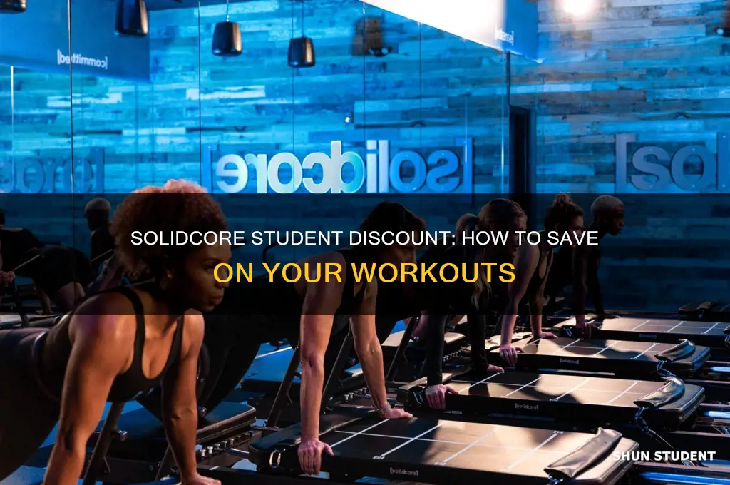 what is the solidcore student discount
