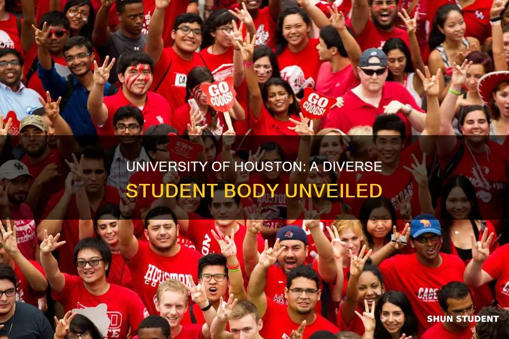 what is the student body makeup of university of houston