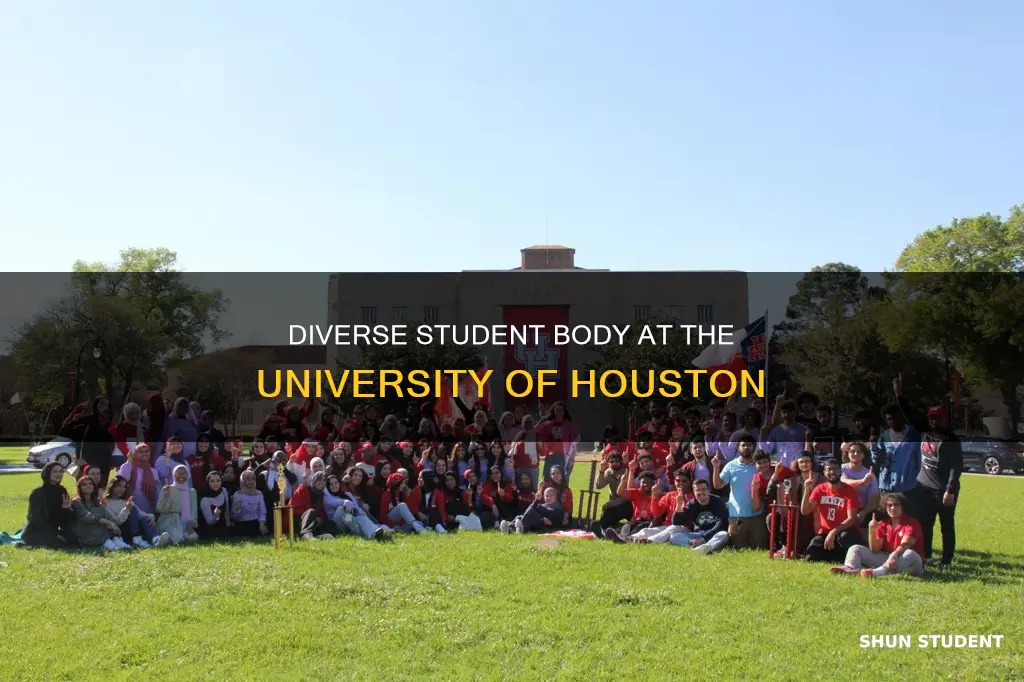 what is the student body makeup of university of houston
