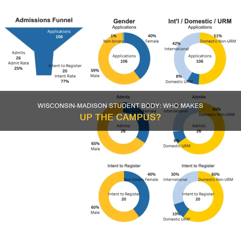 what is the student body makeup of wisconsin madison university
