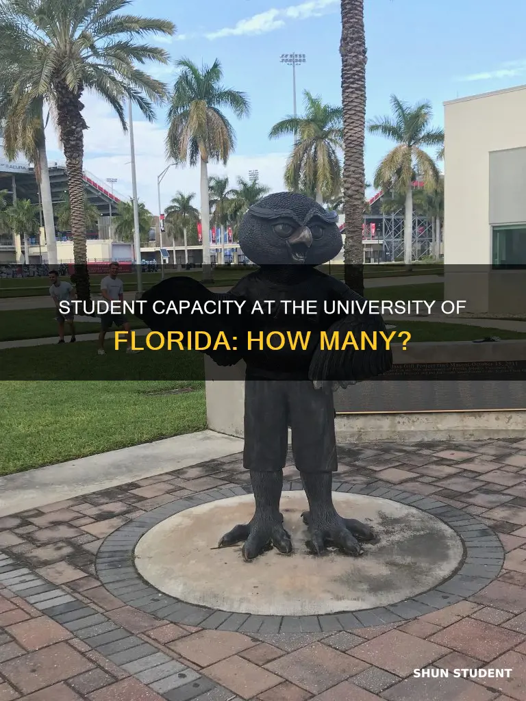 what is the student capacity of the university of florida