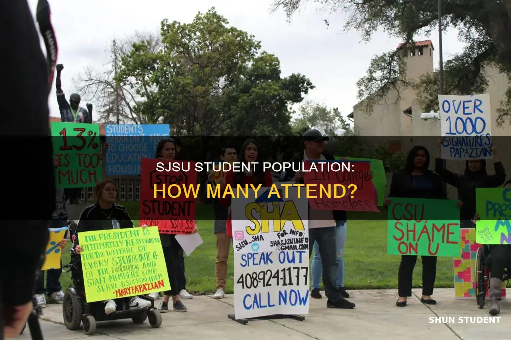 what is the student count at san jose state university