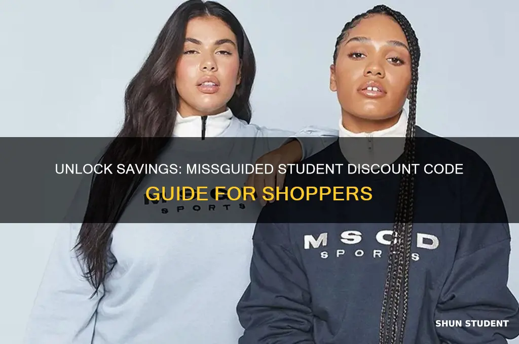 what is the student discount code for missguided