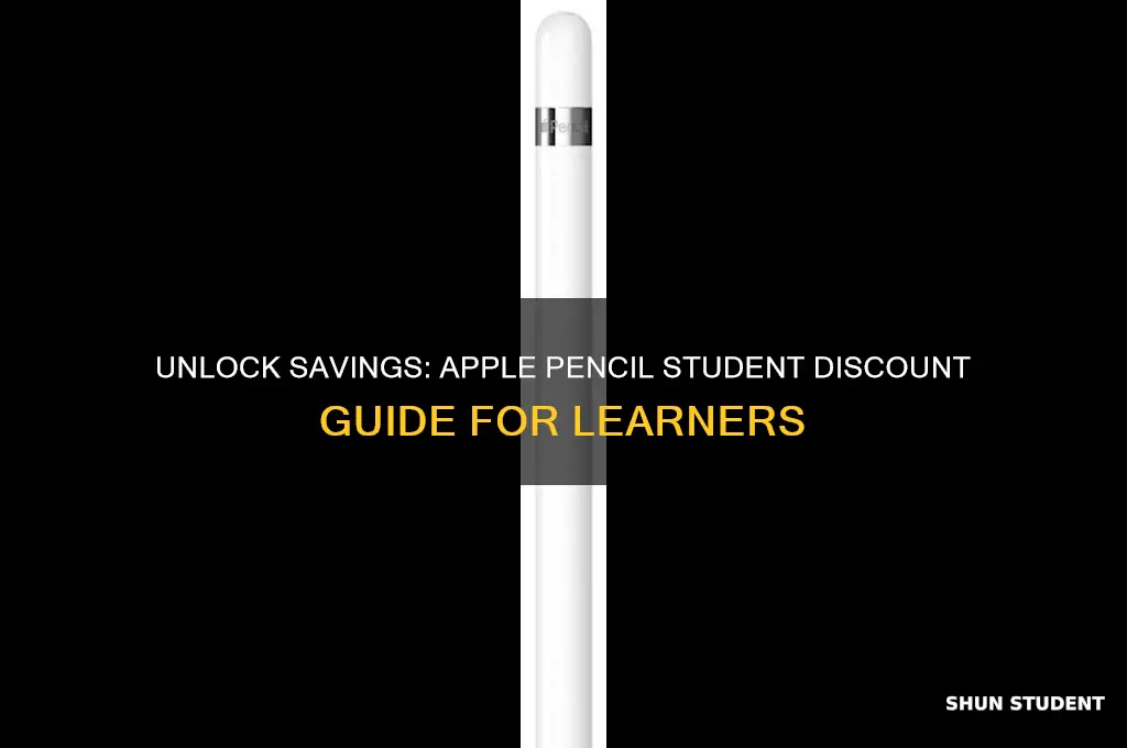 what is the student discount on apple pencil