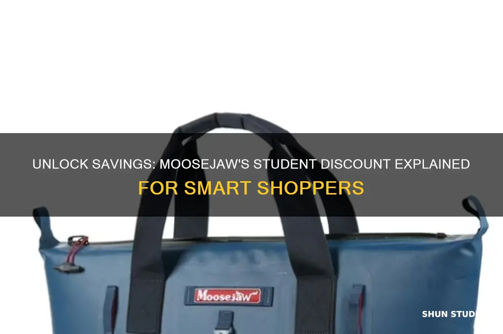 what is the student discount with moosejaw
