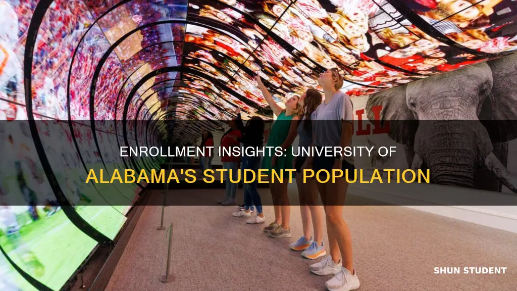 what is the student enrollment at the university of alabama