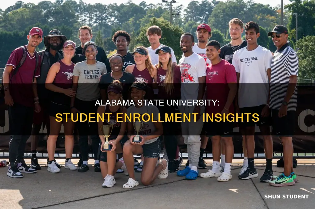 what is the student enrollment for alabama state university