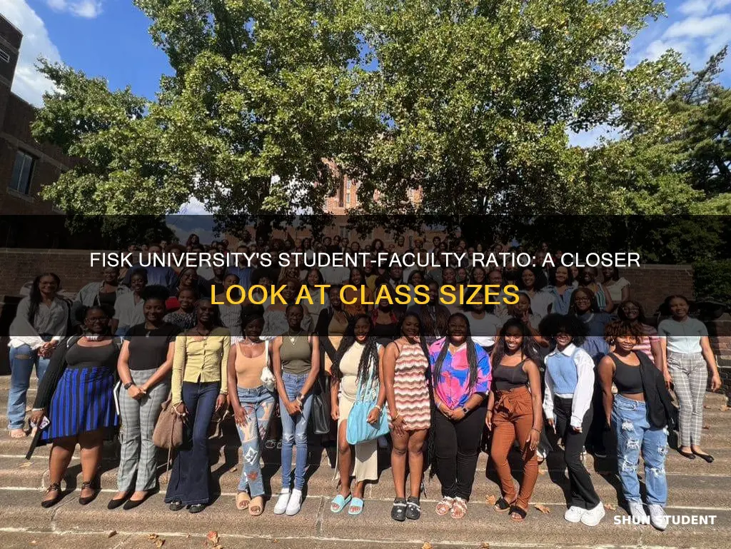 what is the student-faculty ratio at fisk university