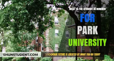 Park University Student ID: Unlocking Your Academic Journey