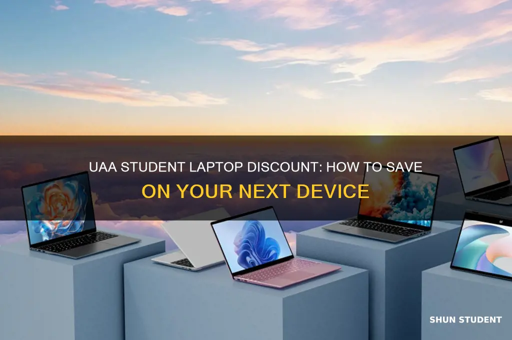 what is the student laptop discount at uaa