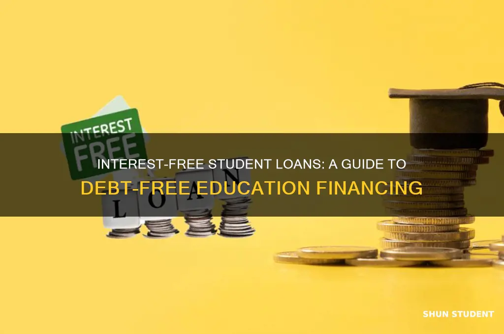 what is the student loan that doesnt accur interests