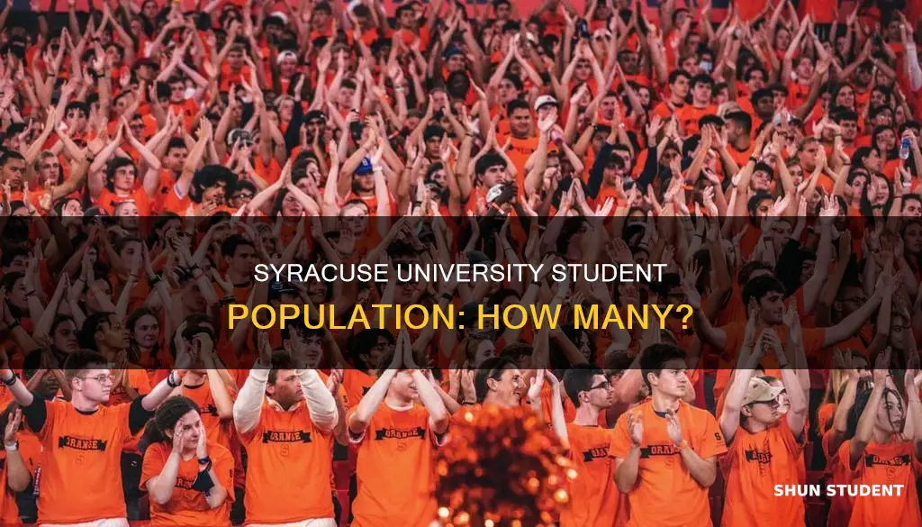 what is the student population of syracuse university