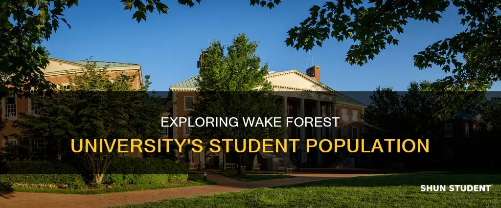 what is the student population of wake forest university