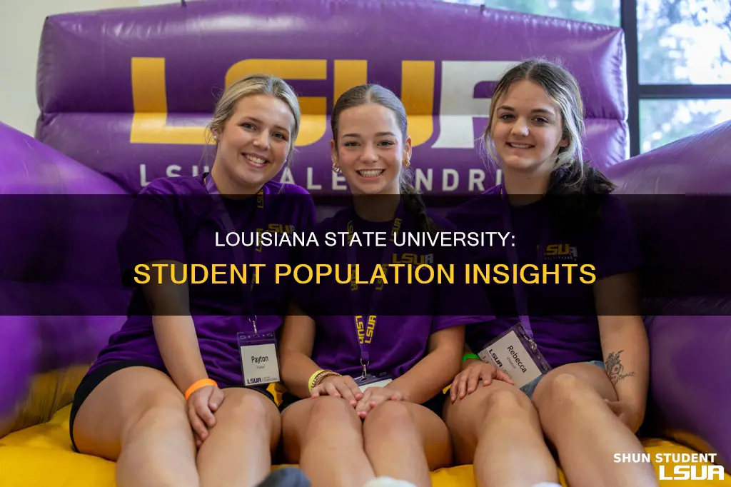 what is the student populations of louisiana state university