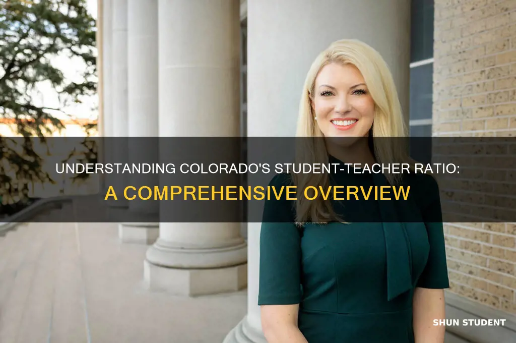 what is the student teacher ratio in colorado