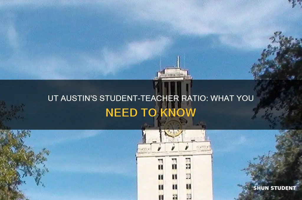 what is the student teacher ration for ut austin